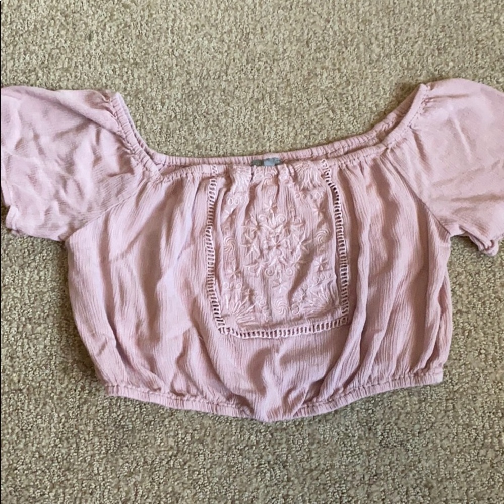 Charolette russe crop top